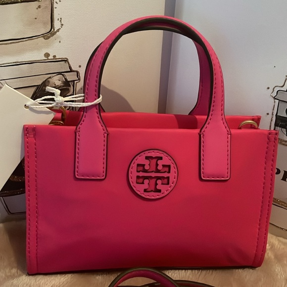Tory Burch Handbags - NWT Mini Tory Burch Ella Nylon Crossbody